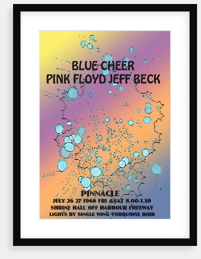 Pink Floyd Bubbles Poster by Rokpool